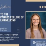 Faculty Reflections: Dr. Jenna Stolzman